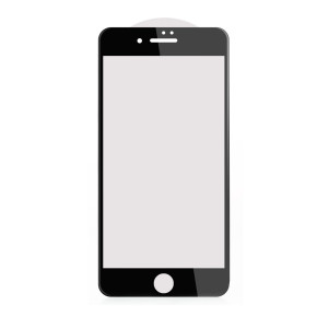 Скрийн протектор от закалено стъкло 5D Full Cover за Apple iPhone 6 4.7 / Apple Iphone 6s 4.7 черен кант